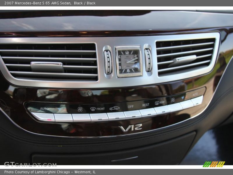 Black / Black 2007 Mercedes-Benz S 65 AMG Sedan