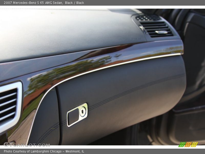 Black / Black 2007 Mercedes-Benz S 65 AMG Sedan