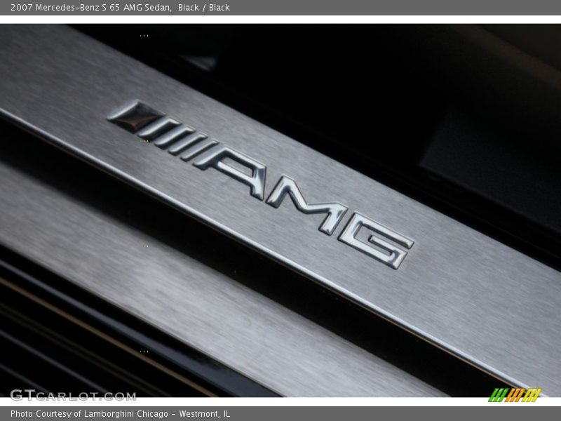Black / Black 2007 Mercedes-Benz S 65 AMG Sedan