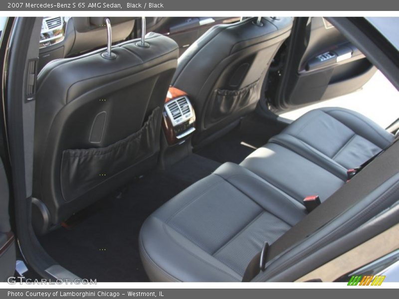Black / Black 2007 Mercedes-Benz S 65 AMG Sedan