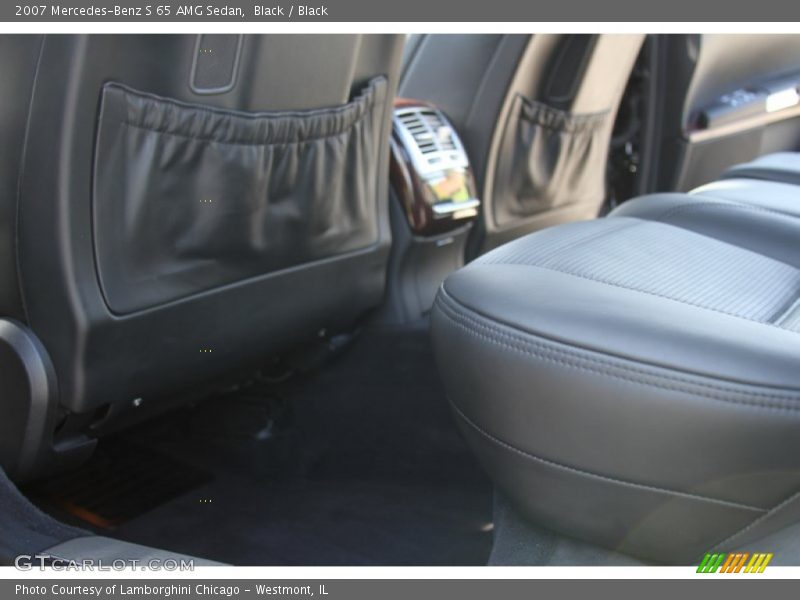 Black / Black 2007 Mercedes-Benz S 65 AMG Sedan