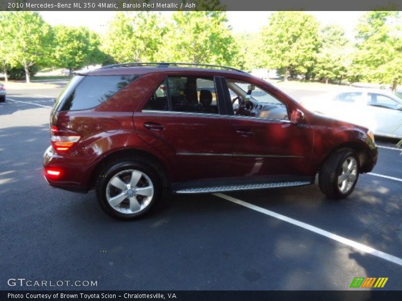 Barolo Red Metallic / Ash 2010 Mercedes-Benz ML 350 4Matic