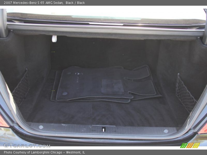 Black / Black 2007 Mercedes-Benz S 65 AMG Sedan