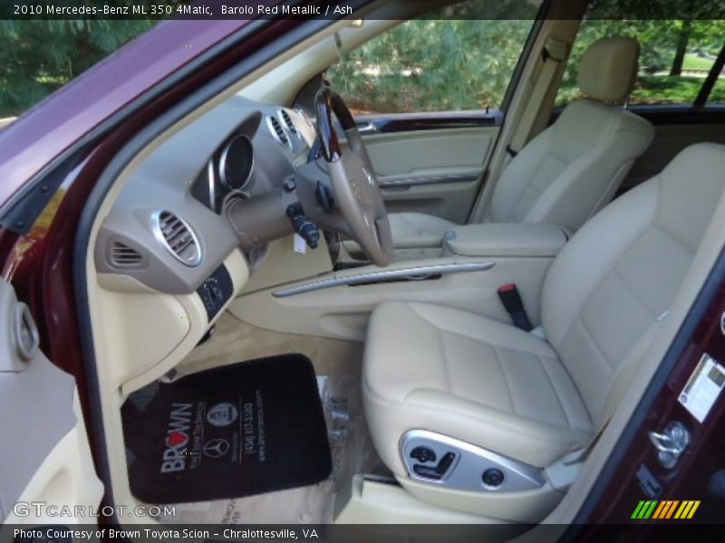 Barolo Red Metallic / Ash 2010 Mercedes-Benz ML 350 4Matic