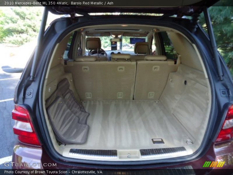 Barolo Red Metallic / Ash 2010 Mercedes-Benz ML 350 4Matic