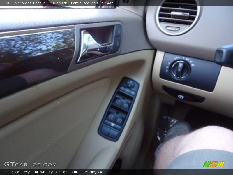 Barolo Red Metallic / Ash 2010 Mercedes-Benz ML 350 4Matic