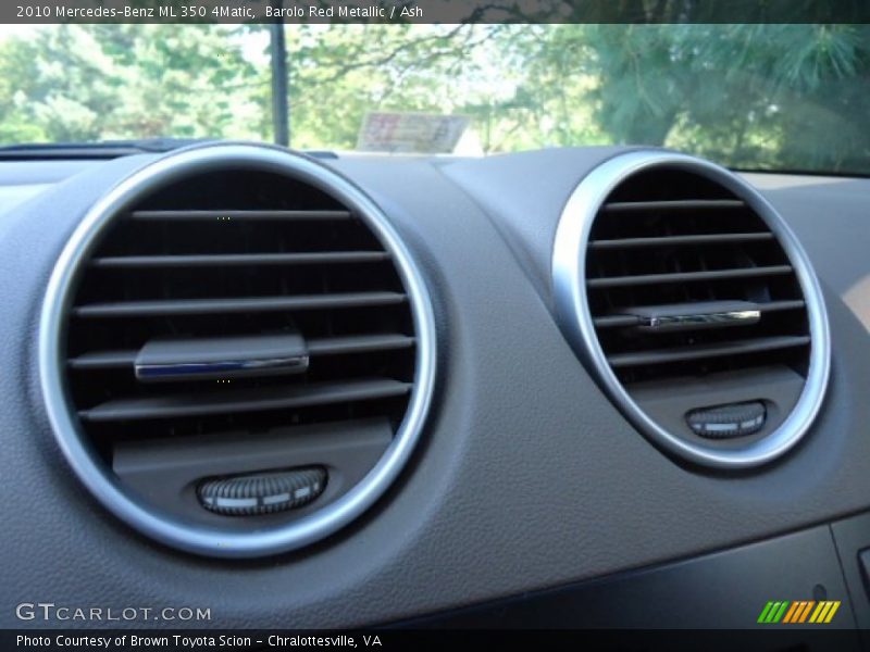 Barolo Red Metallic / Ash 2010 Mercedes-Benz ML 350 4Matic