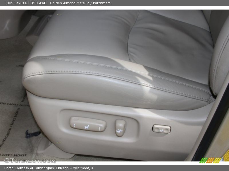 Golden Almond Metallic / Parchment 2009 Lexus RX 350 AWD