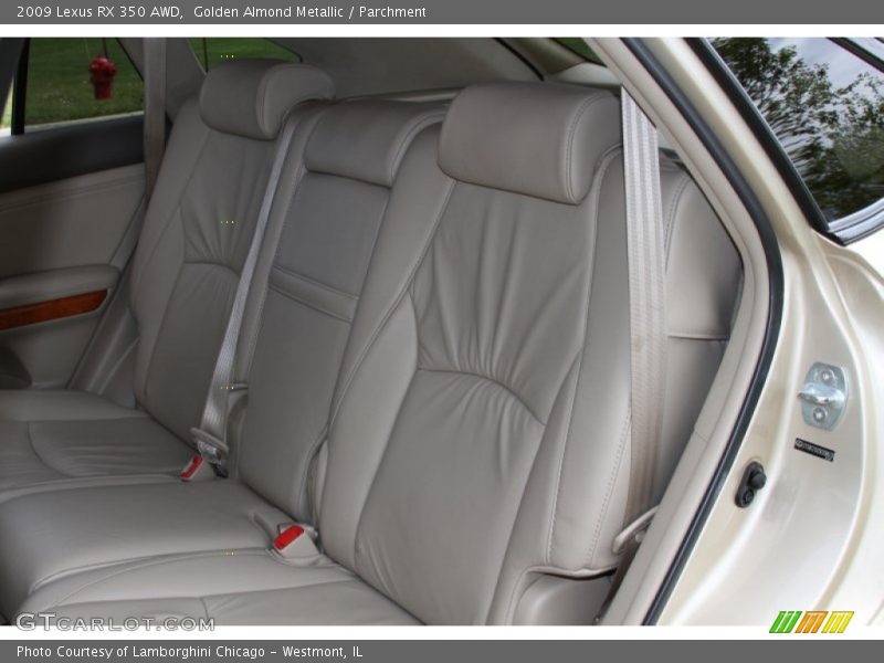 Golden Almond Metallic / Parchment 2009 Lexus RX 350 AWD