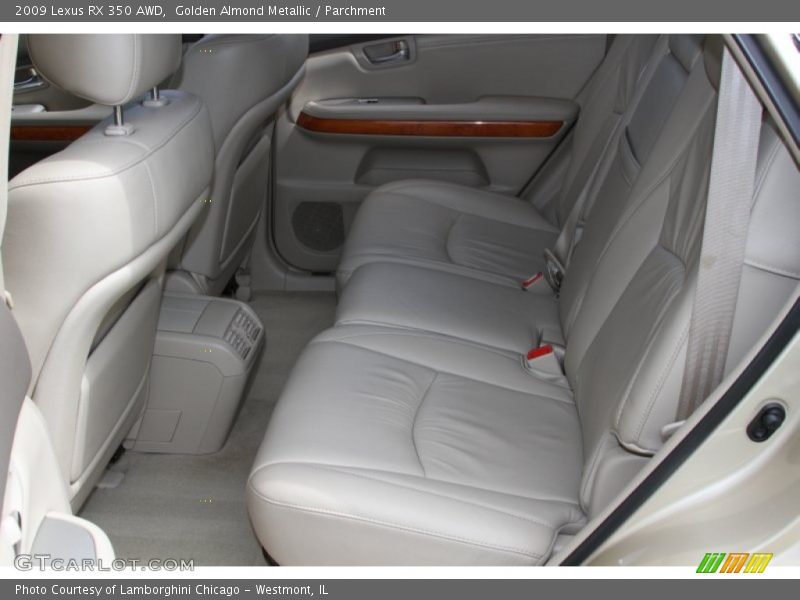 Golden Almond Metallic / Parchment 2009 Lexus RX 350 AWD