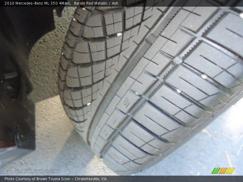 Barolo Red Metallic / Ash 2010 Mercedes-Benz ML 350 4Matic