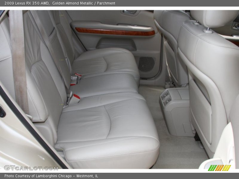 Golden Almond Metallic / Parchment 2009 Lexus RX 350 AWD
