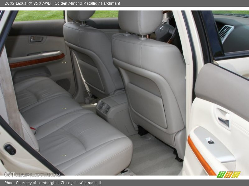Golden Almond Metallic / Parchment 2009 Lexus RX 350 AWD