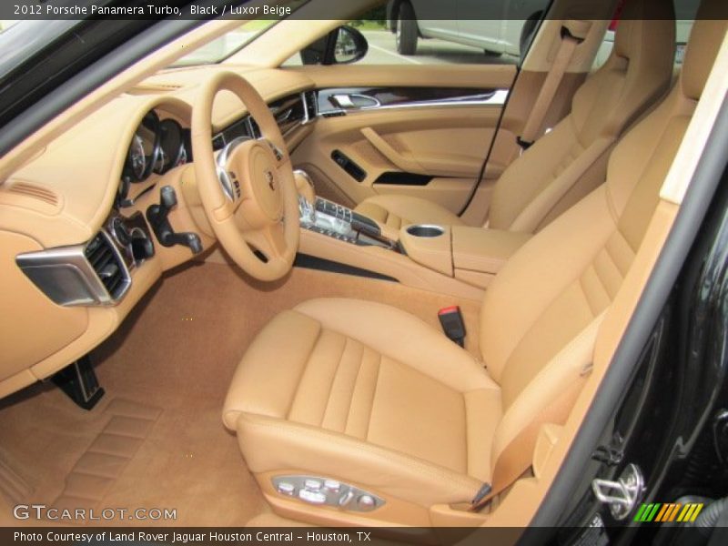  2012 Panamera Turbo Luxor Beige Interior