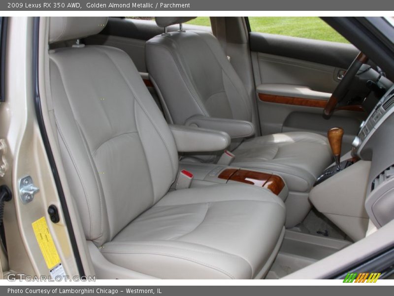 Golden Almond Metallic / Parchment 2009 Lexus RX 350 AWD