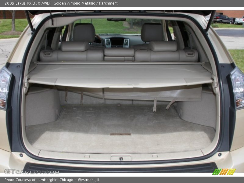 Golden Almond Metallic / Parchment 2009 Lexus RX 350 AWD