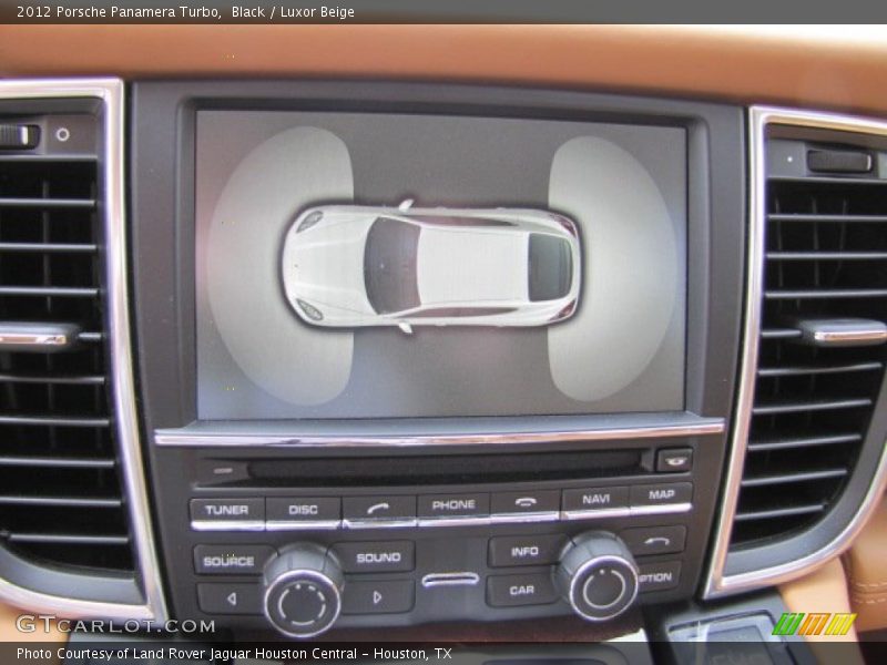 Black / Luxor Beige 2012 Porsche Panamera Turbo