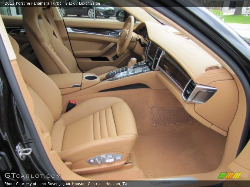  2012 Panamera Turbo Luxor Beige Interior