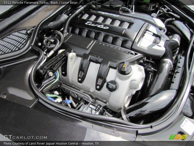  2012 Panamera Turbo Engine - 4.8 Liter DFI Twin-Turbocharged DOHC 32-Valve VarioCam Plus V8