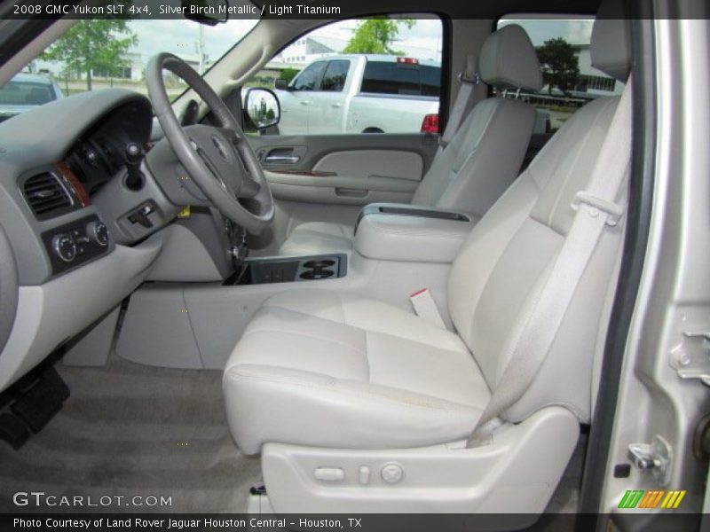 Silver Birch Metallic / Light Titanium 2008 GMC Yukon SLT 4x4