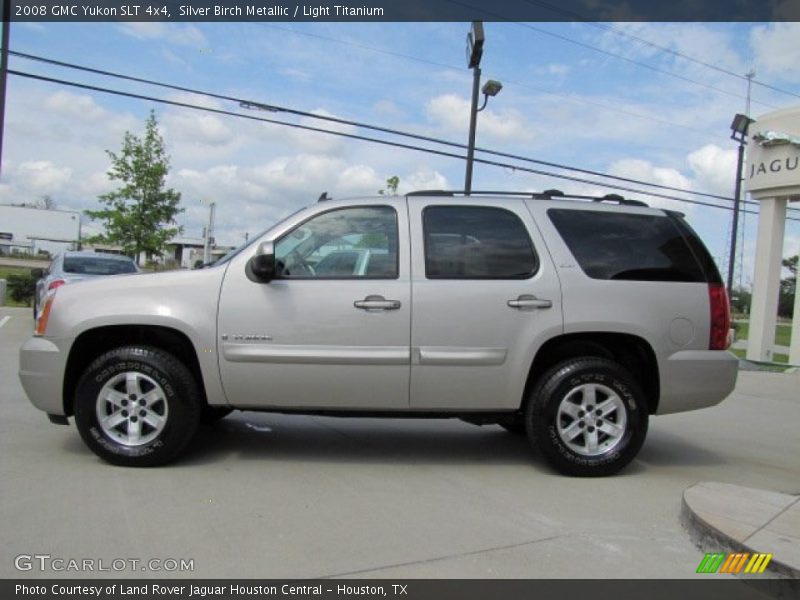 Silver Birch Metallic / Light Titanium 2008 GMC Yukon SLT 4x4