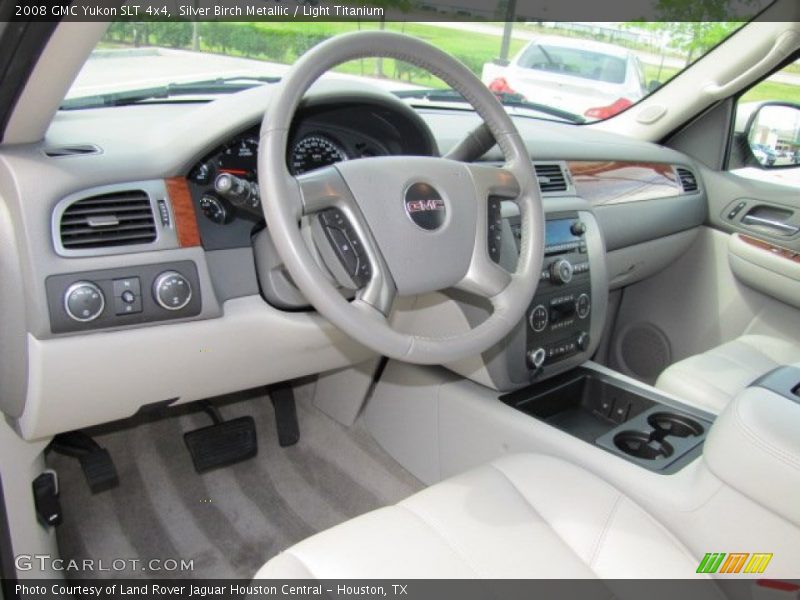Silver Birch Metallic / Light Titanium 2008 GMC Yukon SLT 4x4