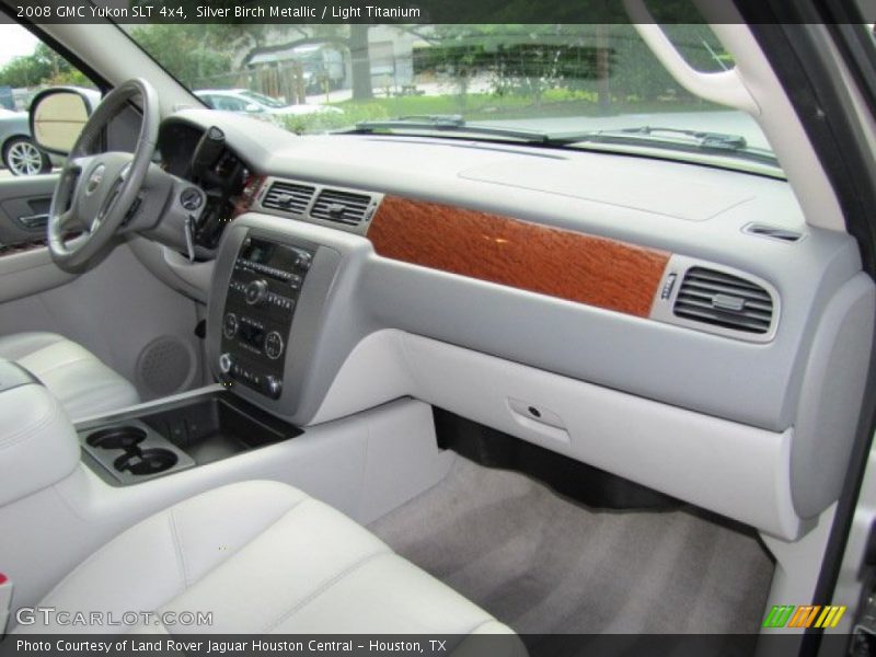 Silver Birch Metallic / Light Titanium 2008 GMC Yukon SLT 4x4