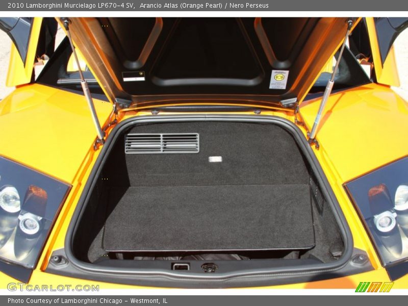  2010 Murcielago LP670-4 SV Trunk