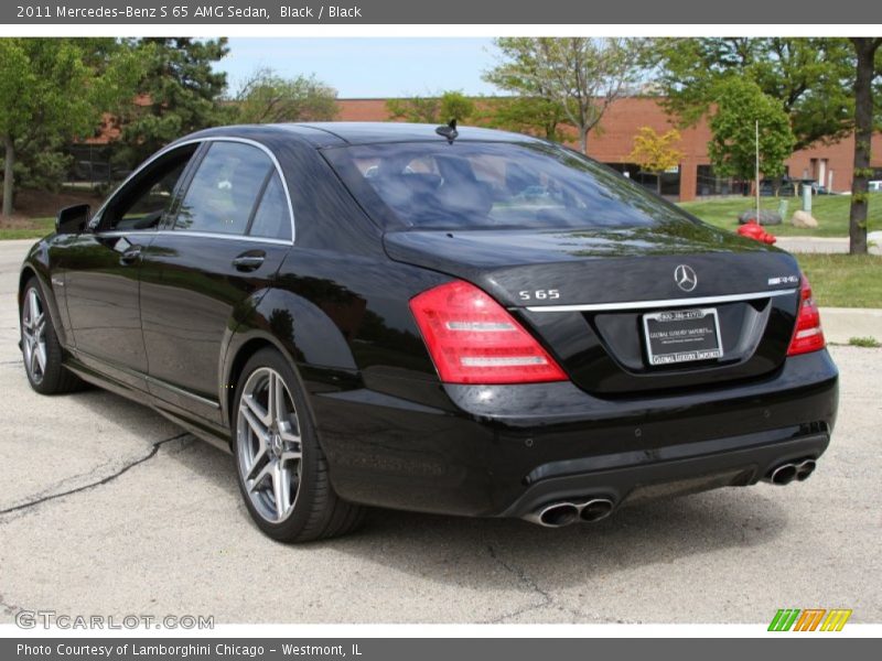 Black / Black 2011 Mercedes-Benz S 65 AMG Sedan
