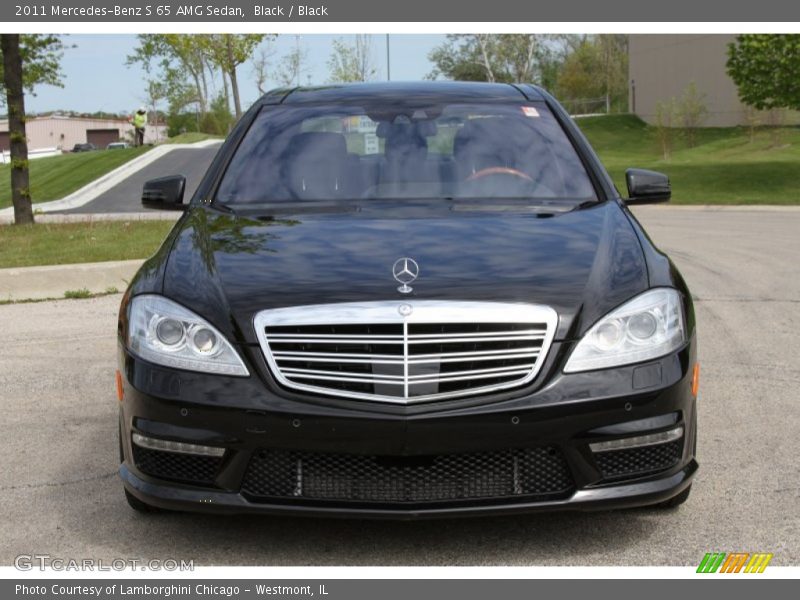 Black / Black 2011 Mercedes-Benz S 65 AMG Sedan
