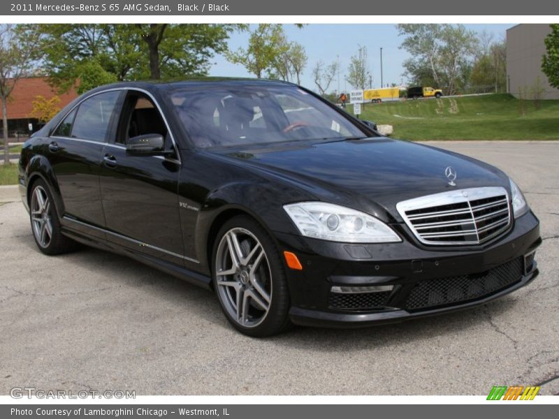 Front 3/4 View of 2011 S 65 AMG Sedan