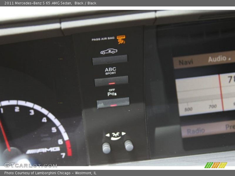 Black / Black 2011 Mercedes-Benz S 65 AMG Sedan