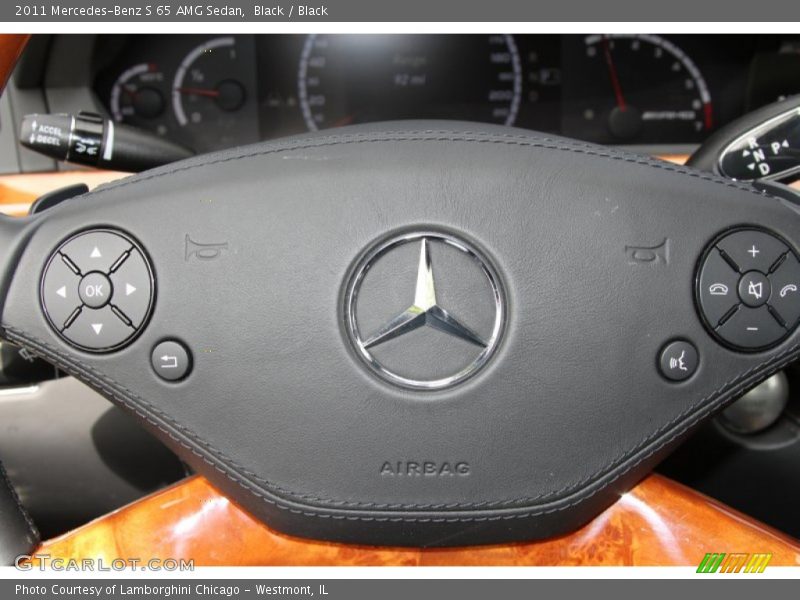 Black / Black 2011 Mercedes-Benz S 65 AMG Sedan