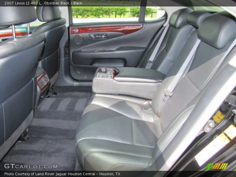 Obsidian Black / Black 2007 Lexus LS 460 L