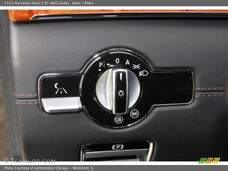 Controls of 2011 S 65 AMG Sedan