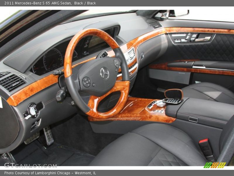  2011 S 65 AMG Sedan Black Interior