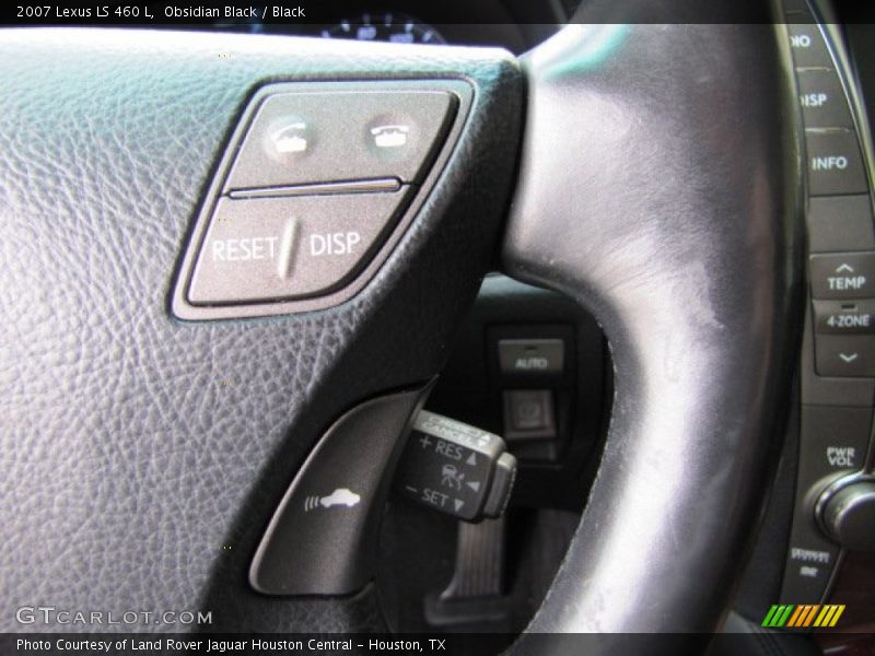 Obsidian Black / Black 2007 Lexus LS 460 L