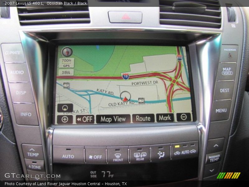 Obsidian Black / Black 2007 Lexus LS 460 L