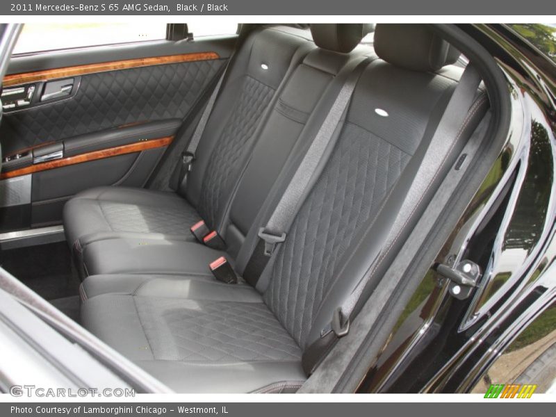  2011 S 65 AMG Sedan Black Interior