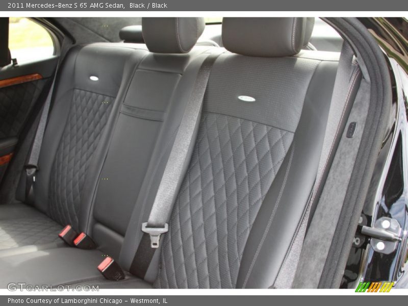  2011 S 65 AMG Sedan Black Interior