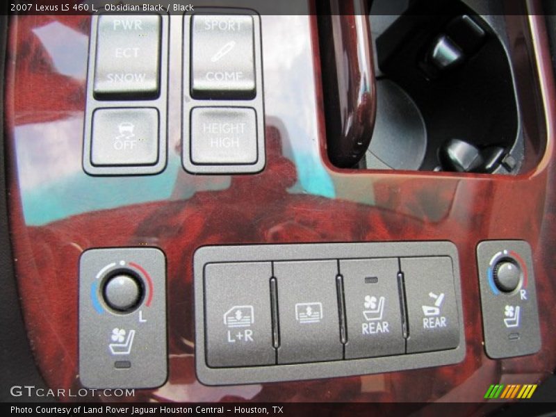 Obsidian Black / Black 2007 Lexus LS 460 L
