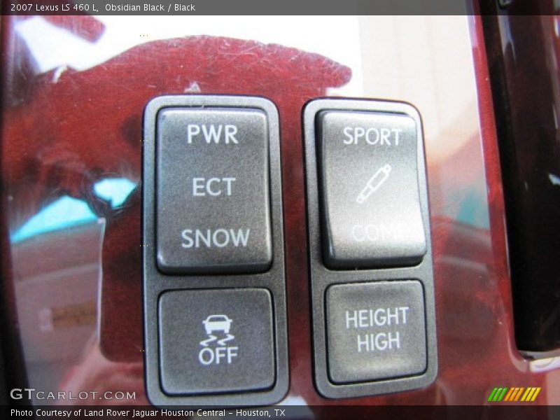 Obsidian Black / Black 2007 Lexus LS 460 L