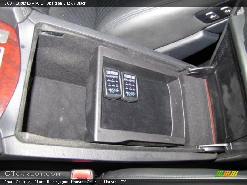 Obsidian Black / Black 2007 Lexus LS 460 L