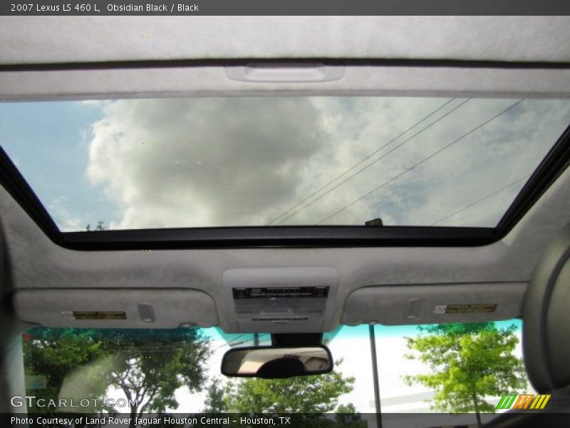 Obsidian Black / Black 2007 Lexus LS 460 L
