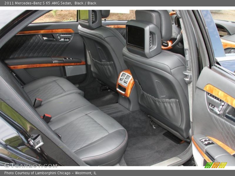  2011 S 65 AMG Sedan Black Interior