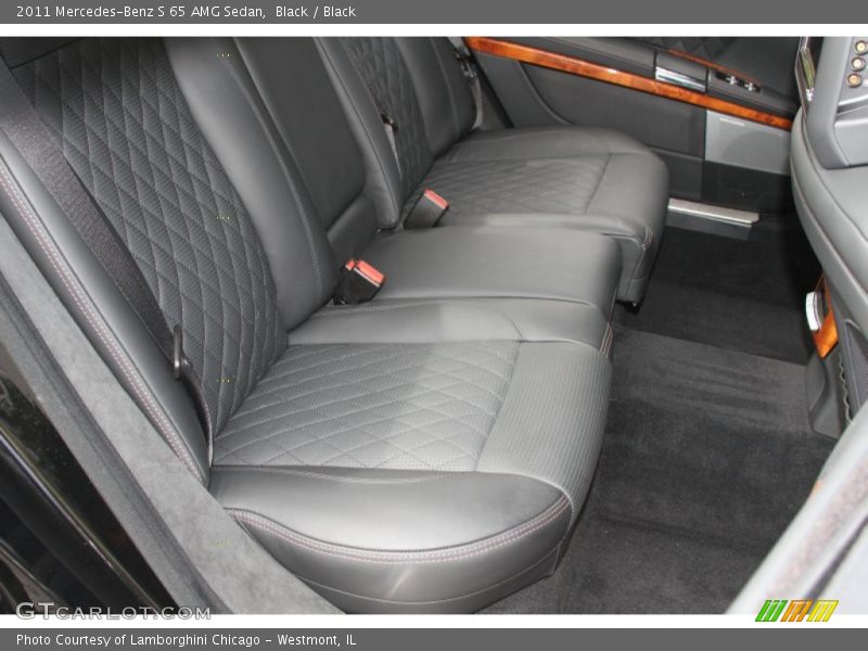 Black / Black 2011 Mercedes-Benz S 65 AMG Sedan