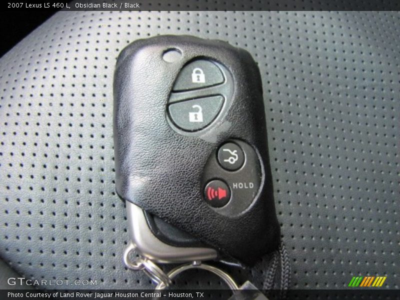 Obsidian Black / Black 2007 Lexus LS 460 L