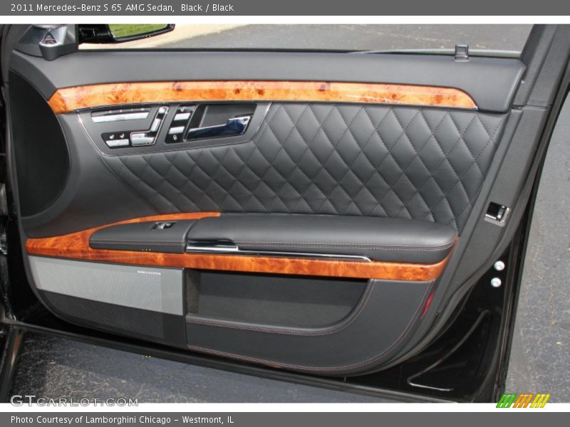Door Panel of 2011 S 65 AMG Sedan