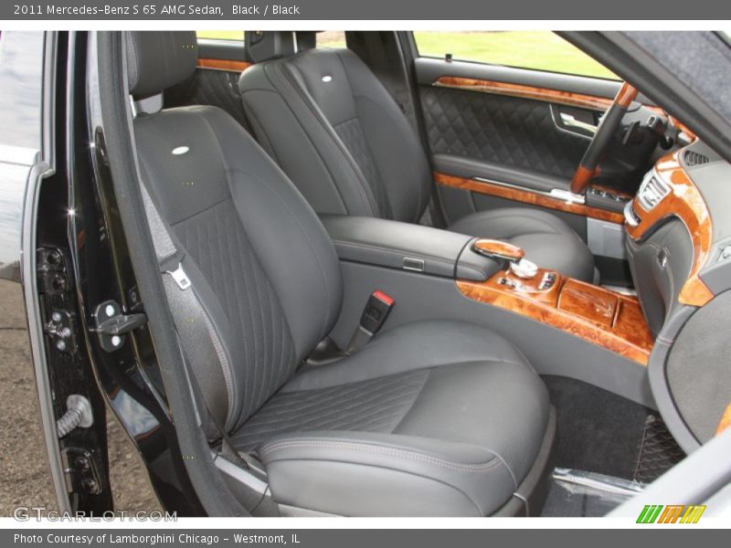  2011 S 65 AMG Sedan Black Interior