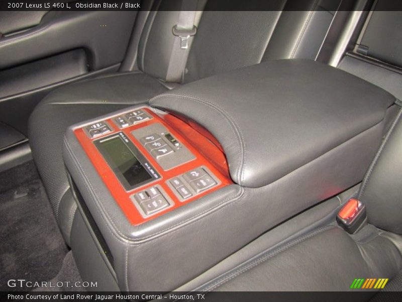 Obsidian Black / Black 2007 Lexus LS 460 L